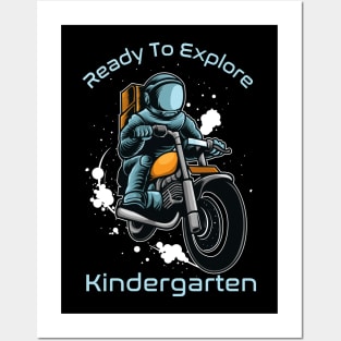 Ready To Explore Kindergarten -Astronaut Journey Posters and Art